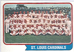 1974 Topps Baseball Cards      036      St. Louis Cardinals TC